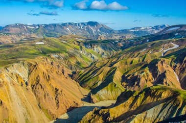 Landmannalaugar - İzlanda manzara şaşırtıcı