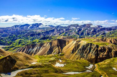 Landmannalaugar - İzlanda manzara şaşırtıcı