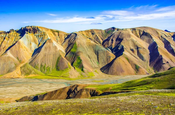 Landmannalaugar Paisagem Incrível Islândia — Fotografia de Stock