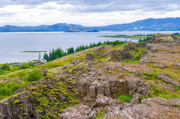 Pingvellir Национальный Парк Исландии — стоковое фото