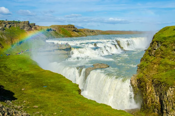 Gullfoss - İzlanda'daki güzel şelale