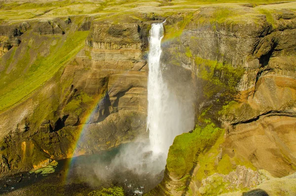 Haifoss - İzlanda'daki güzel şelale