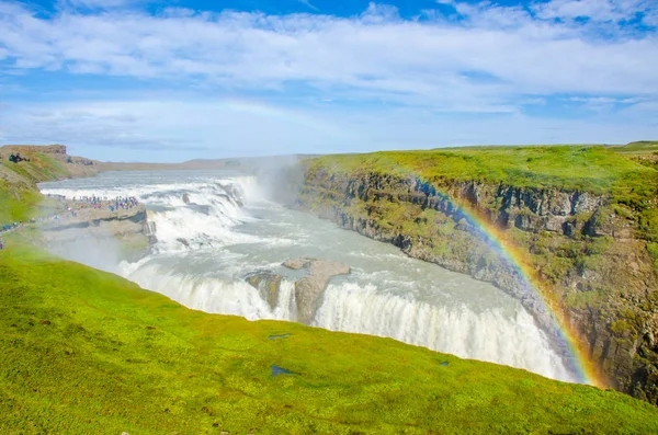 Gullfoss - İzlanda'daki güzel şelale