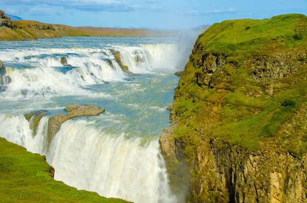 Gullfoss - İzlanda'daki güzel şelale