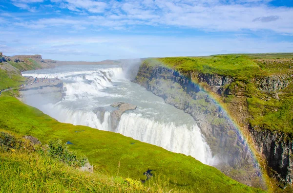 Gullfoss - İzlanda'daki güzel şelale