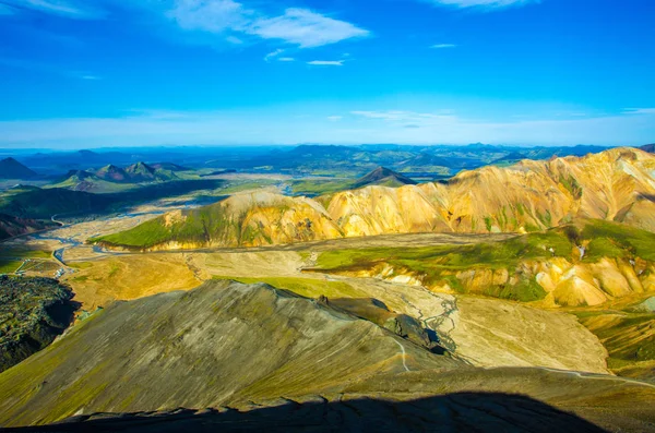 Landmannalaugar Paisaje Increíble Islandia — Foto de Stock