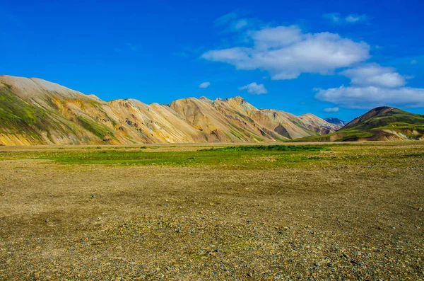 Landmannalaugar Paisagem Incrível Islândia — Fotografia de Stock