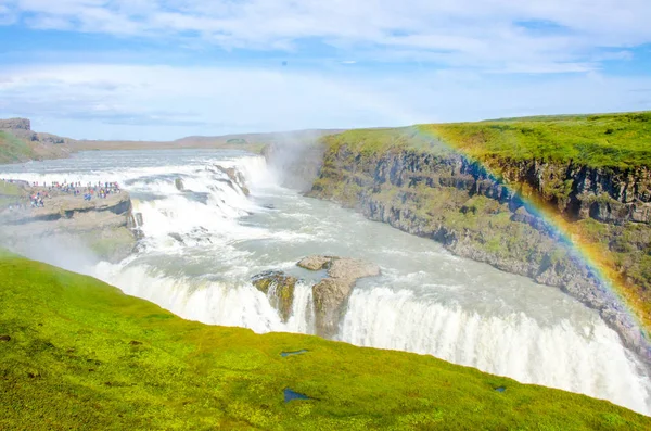 Gullfoss - İzlanda'daki güzel şelale