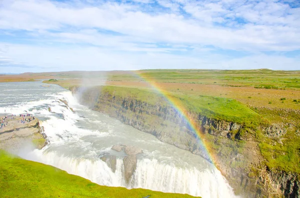 Gullfoss - İzlanda'daki güzel şelale