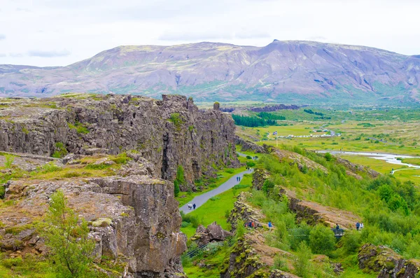 Pingvellir 아이슬란드에 — 스톡 사진