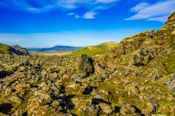 Landmannalaugar Atemberaubende Landschaft Island — Stockfoto