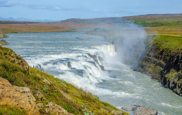 Gullfoss - İzlanda'daki güzel şelale