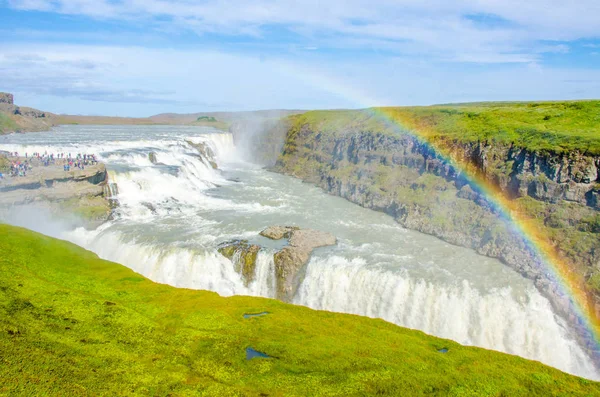Gullfoss - İzlanda'daki güzel şelale