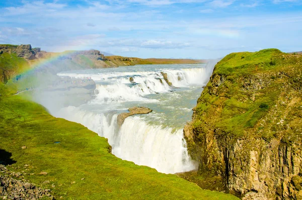 Gullfoss - İzlanda'daki güzel şelale