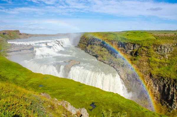 Gullfoss - İzlanda'daki güzel şelale
