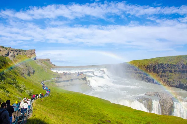 Gullfoss - İzlanda'daki güzel şelale