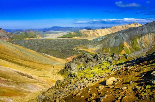 Landmannalaugar Paisaje Increíble Islandia — Foto de Stock