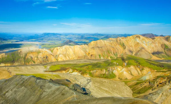 Landmannalaugar Paisaje Increíble Islandia — Foto de Stock