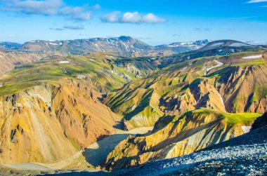 Landmannalaugar - İzlanda manzara şaşırtıcı