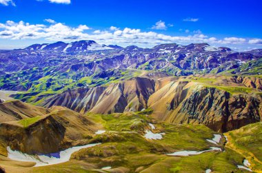 Landmannalaugar - İzlanda manzara şaşırtıcı