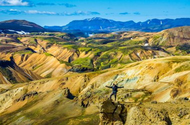 Landmannalaugar - İzlanda manzara şaşırtıcı