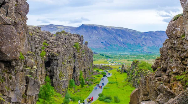 Pingvellir National Park Iceland — Stock Photo, Image