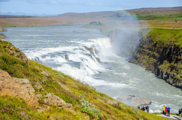 Gullfoss - İzlanda'daki güzel şelale