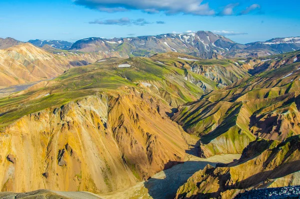 Landmannalaugar Fantastiska Landskapet Island — Stockfoto