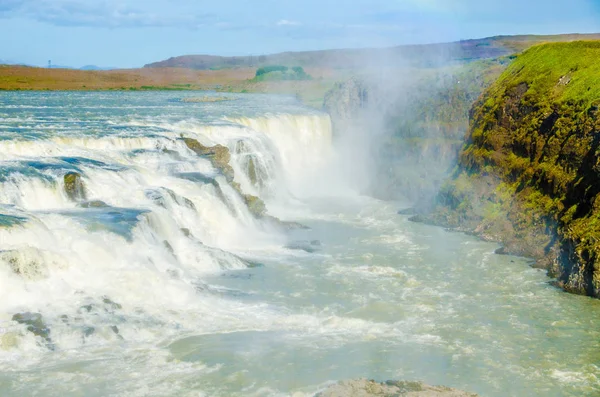 Gullfoss - İzlanda'daki güzel şelale