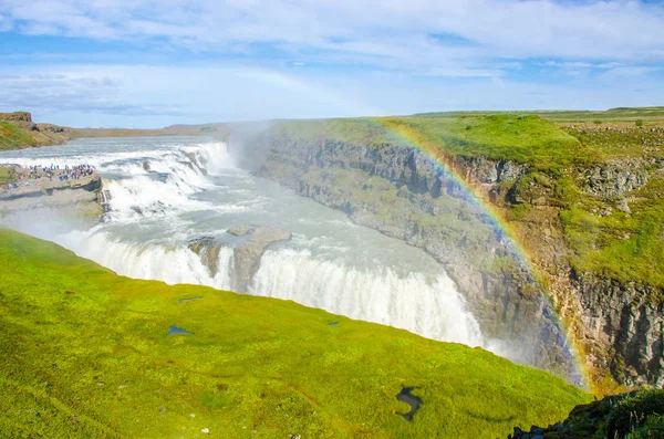 Gullfoss - İzlanda'daki güzel şelale