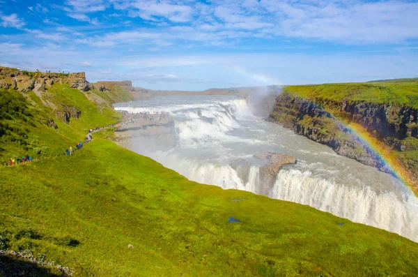 Gullfoss - İzlanda'daki güzel şelale