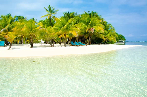 Güney Su Caye Belize - küçük Karayip Cennet Adası tropik beach tatil ve dinlenme için ile