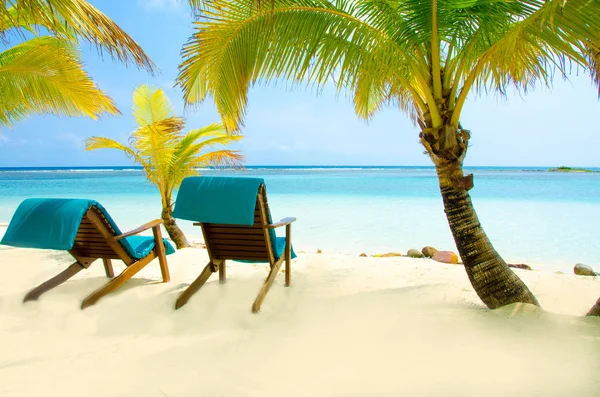 South Water Caye Belize Small Caribbean Paradise Island Tropical Beach — Stock Photo, Image