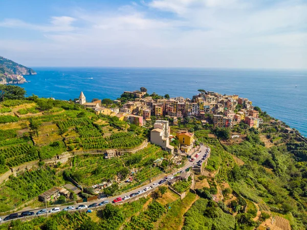 Corniglia Village Cinque Terre National Park Coast Italy Province Spezia — Stock Photo, Image