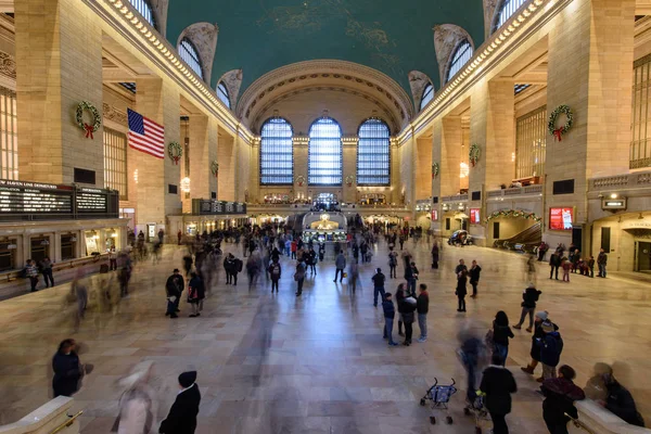 Grand Central Station New York City Amerikai Egyesült Államok — Stock Fotó