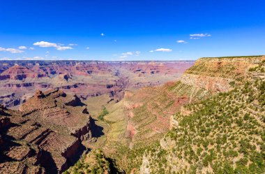 Muhteşem manzara sahne batımında üzerinden Güney Rim, Grand Kanyon Milli Parkı, Arizona, Amerika Birleşik Devletleri