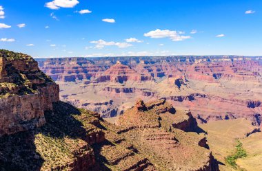Muhteşem manzara sahne batımında üzerinden Güney Rim, Grand Kanyon Milli Parkı, Arizona, Amerika Birleşik Devletleri