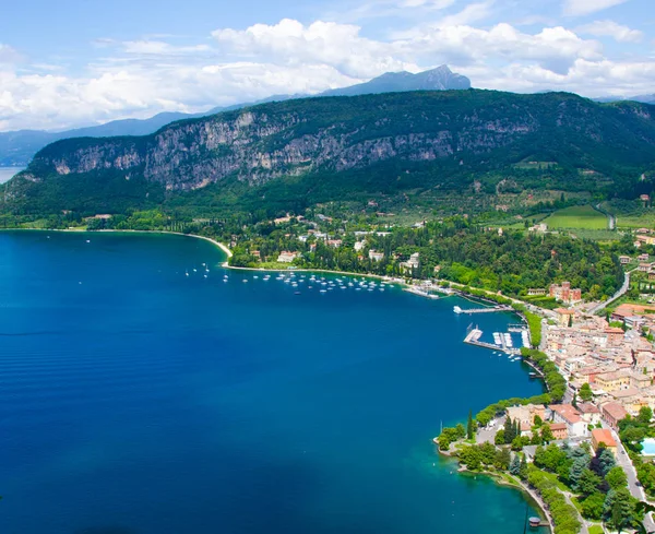 Point Vue Sur Garda Lac Garde Italie — Photo