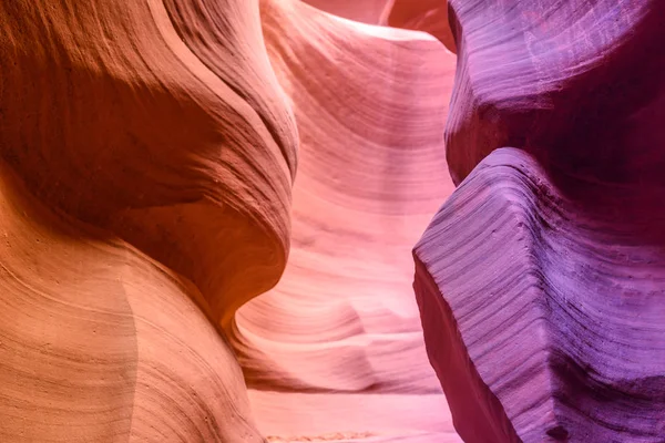 Antelope Canyon Localizado Tierras Navajo Cerca Page Arizona Usa Hermosa — Foto de Stock