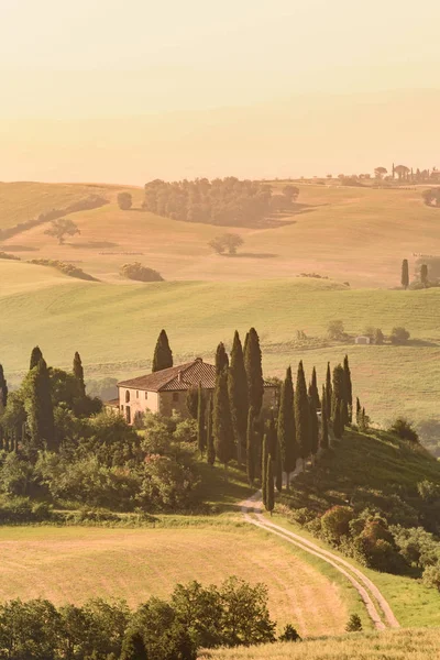 Beau Paysage Toscane Italie Destination Voyage Europe — Photo