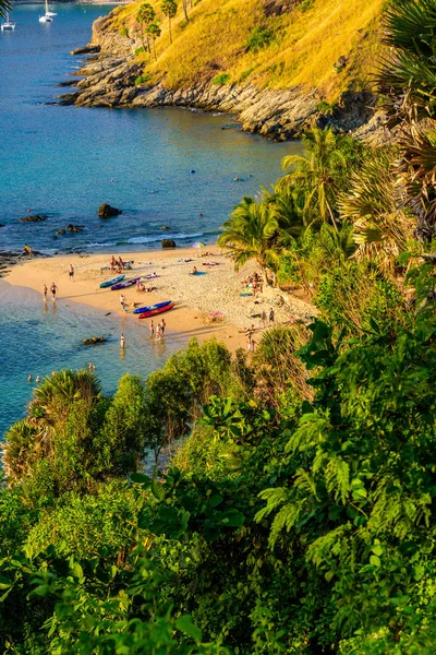 Yanui Beach Uma Enseada Paradisíaca Localizada Entre Nai Harn Beach — Fotografia de Stock