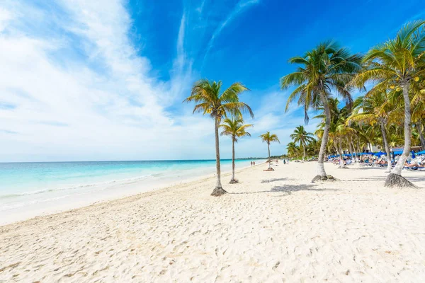 Paradise Beach Även Känd För Playa Paraiso Solig Sommardag Vackra — Stockfoto