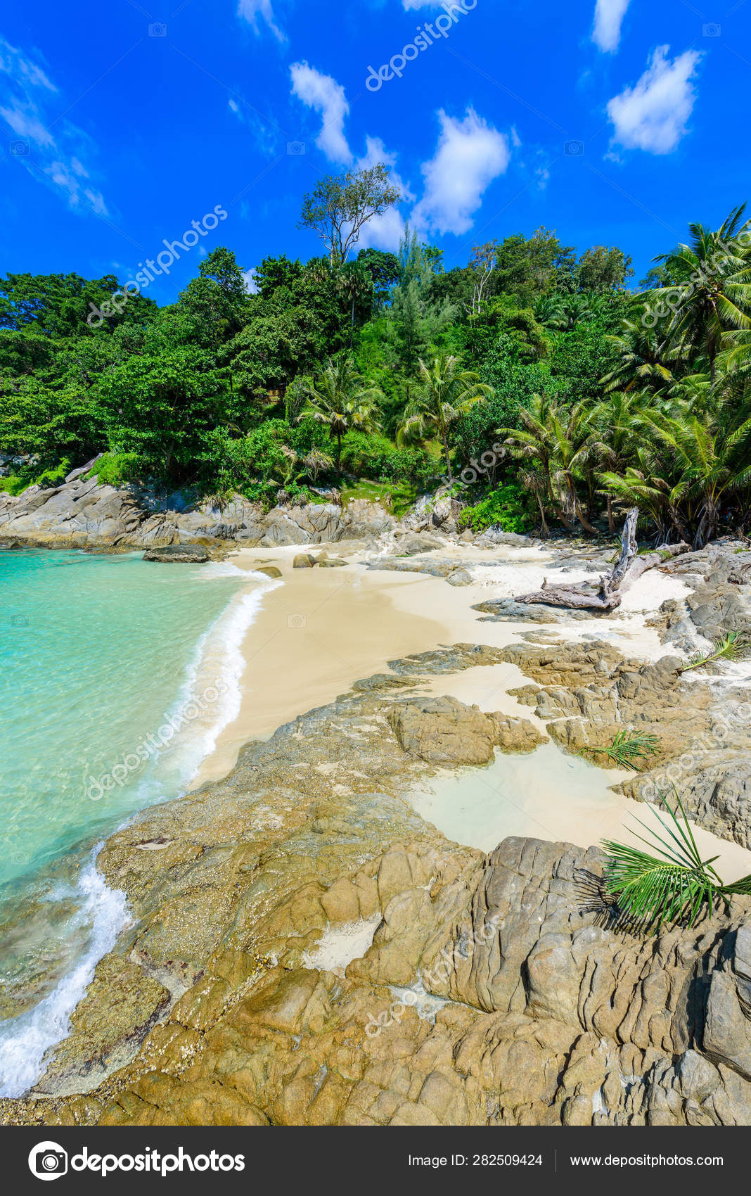 Freedom Beach Phuket Thailand Tropical Island White Paradise