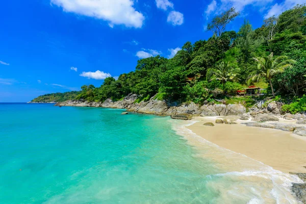 Freedom Beach Phuket Thailand Tropical Island Med Vit Paradis Sandstrand — Stockfoto
