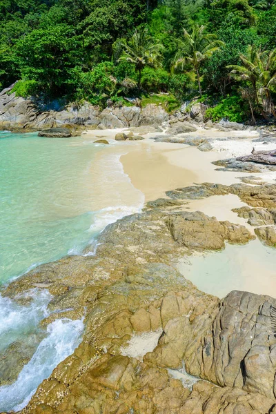 Freedom Beach Phuket Thailand Tropical Island Med Vit Paradis Sandstrand — Stockfoto