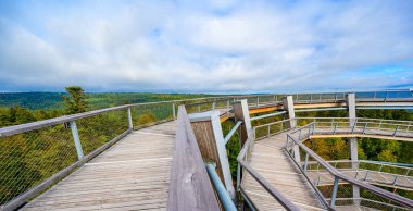 Kara Orman 'da 40 metre yüksekliğinde gözcü kulesi ve güzel manzaralı Sommerberg, Bad Wildbad - Almanya' da seyahat noktası