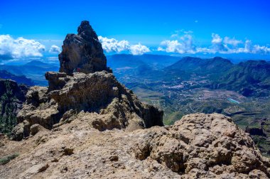 Pico de las Nieves 'ten görüntü - İspanya' nın en yüksek Kanarya dağı