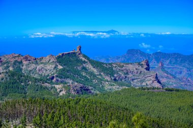Pico de las Nieves 'ten görüntü - İspanya' nın en yüksek Kanarya dağı