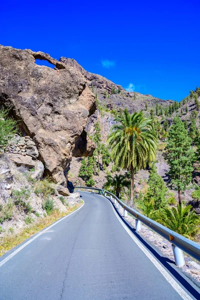 Vallée Soria Avec Beaux Paysages Canaries Gran Canaria Espagne — Photo