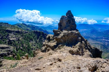 Pico de las Nieves 'ten görüntü - İspanya' nın en yüksek Kanarya dağı